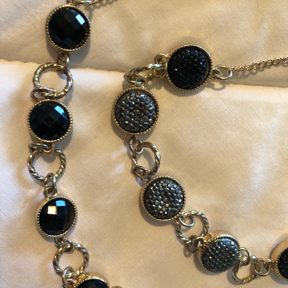 Necklace and earrings